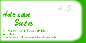 adrian suta business card